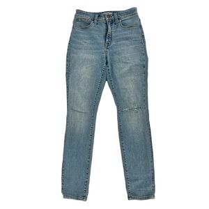 Madewell Curvy Roadtripper Distressed Jeans Size 27 Women’s